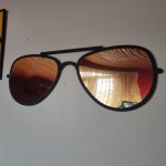 Lunettes de soleil decoration miroir -opticien-