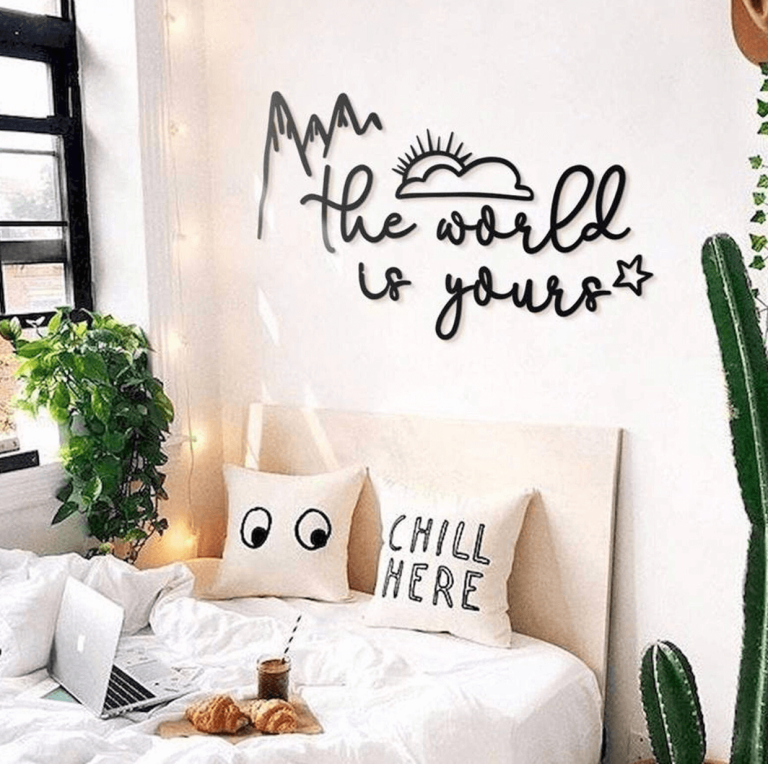 the world is yours decoration mural