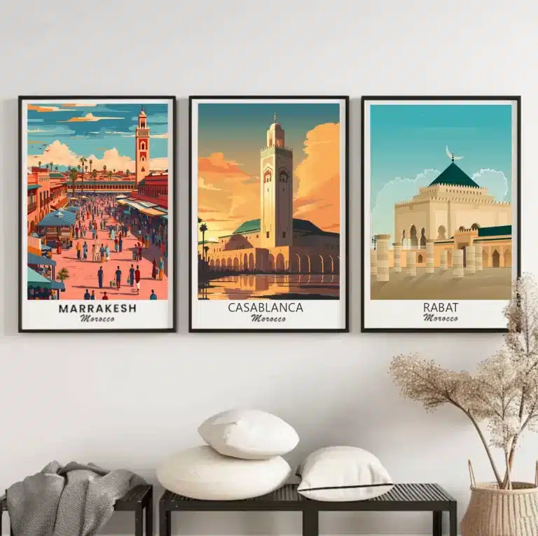 Tableaux villes personnalisable