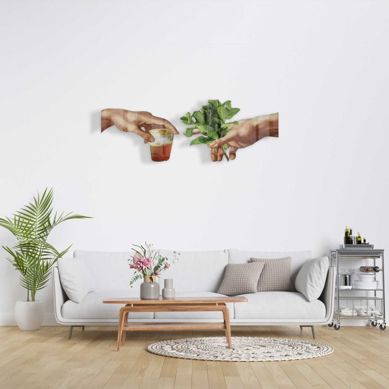 Tableau Michelangelo a la marocain