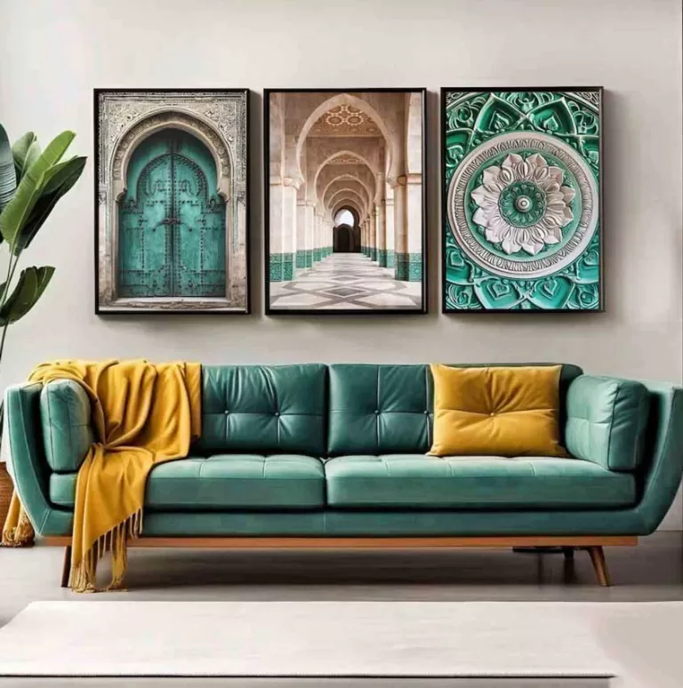 Tableau Porte traditionnelle marocaine