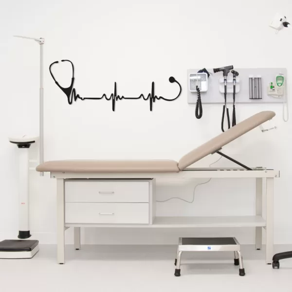 Cadeau Idéal pour Médecin: Art Mural en Stéthoscope – Image 2
