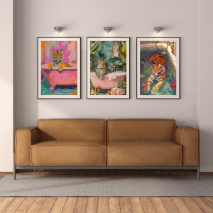 Tableaux Décoratifs Tigres et Léopards