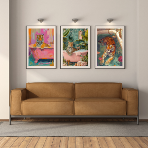 Tableaux Décoratifs Tigres et Léopards