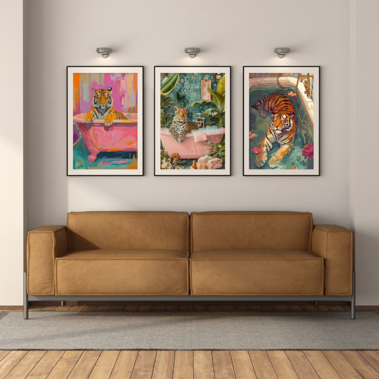 Tableaux Décoratifs Tigres et Léopards