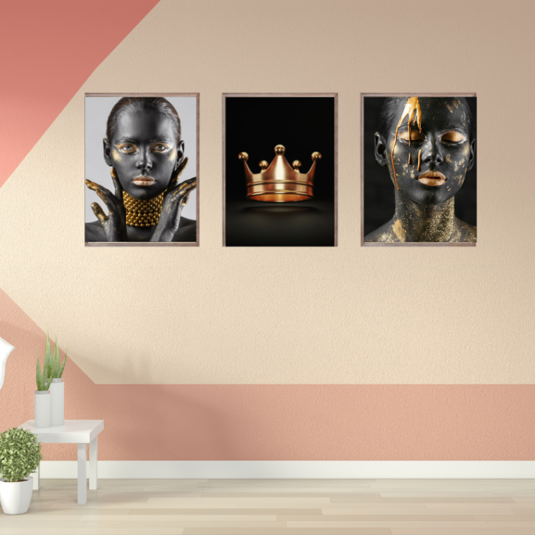 Tryptique Femme Africaine