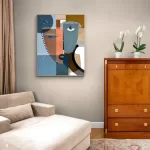 Art Abstrait Géométrique Ethnique pour Décoration Moderne