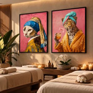 tableau decoratif pour spa