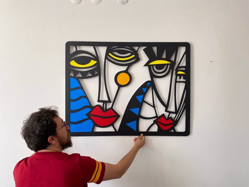 Art Mural Moderne et Cubiste de Picasso – Image 2
