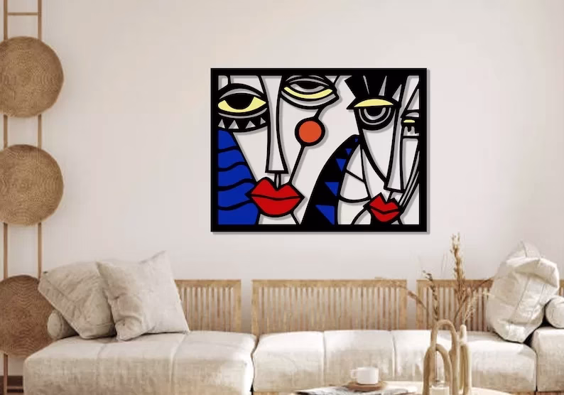 Art Mural Moderne et Cubiste de Picasso – Image 4