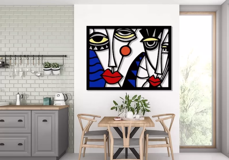 Art Mural Moderne et Cubiste de Picasso – Image 7
