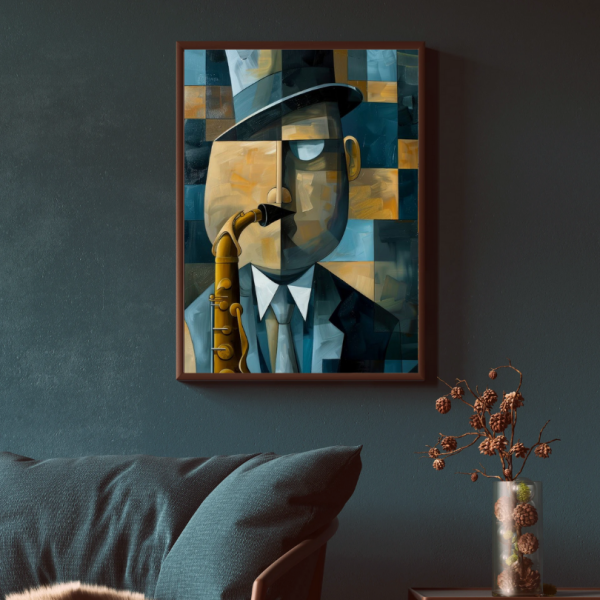 L'Homme au Saxophone : Une Ode à la Musique – Image 5