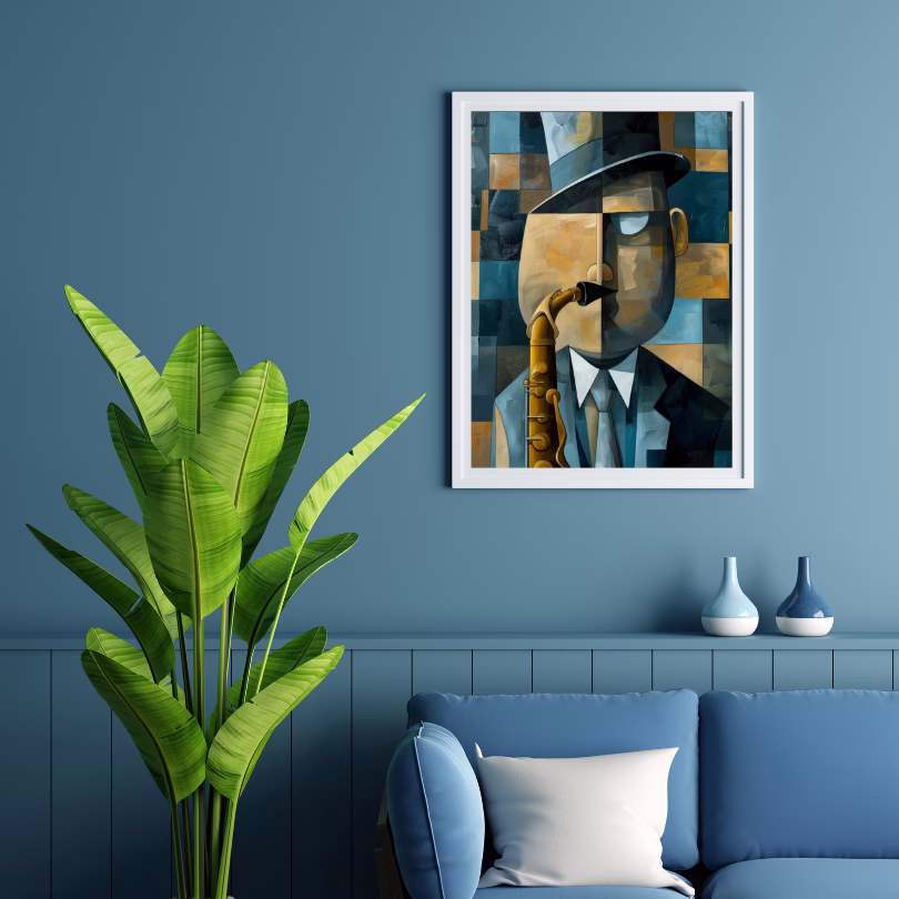 L'Homme au Saxophone : Une Ode à la Musique – Image 6