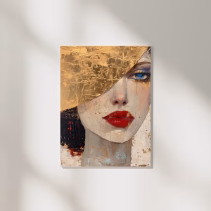 Portrait Élégant d'une Femme