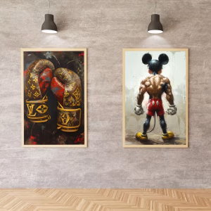 Pack de 2 tableaux sport et élégance – Motivation garantie