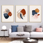 Décoration décorative aquarelle Minimalistes Aquarelle