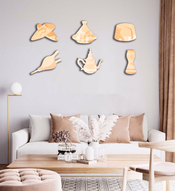 Décoration murale : Objets marocains traditionnels