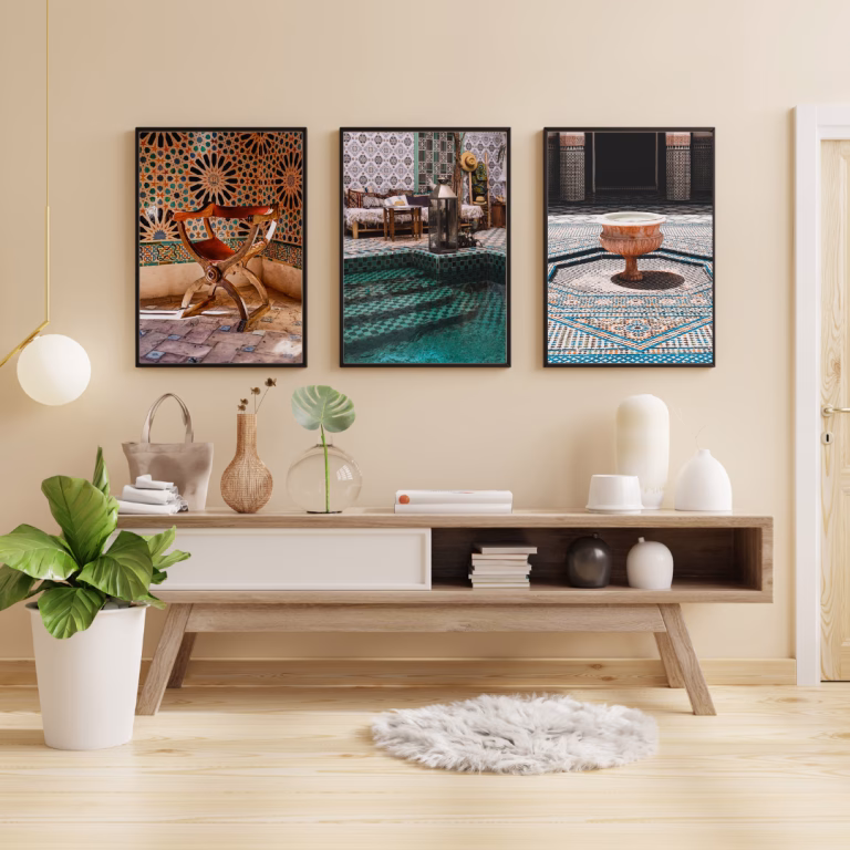 Tableaux décoratif pour salon marocain