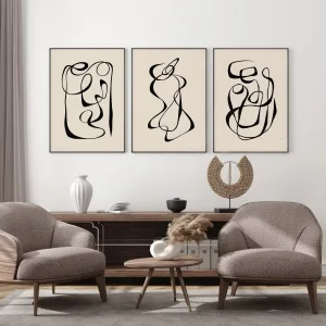 Tableaux décoratifs abstraites