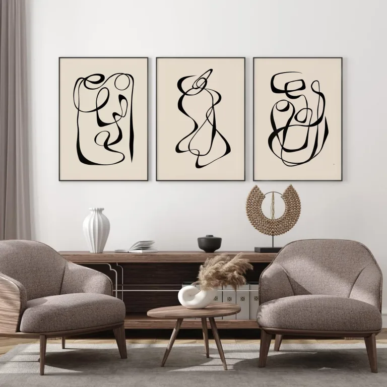 Tableaux décoratifs abstraites