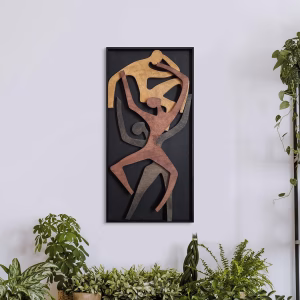 Décoration Murale originale en Bois – Peinture et Sculpture