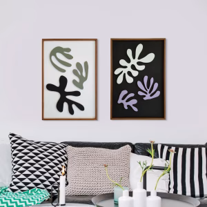 Décoration Murale Matisse Sense – Art Abstrait en Bois