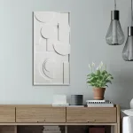 Décoration Murale en Bois – Formes Modernes