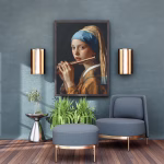 Tableau décoratif – La Jeune Fille à la Perle de Vermeer