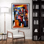 Tableau décoratif Picasso – Style cubiste