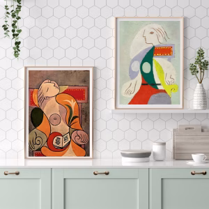 Set de 2 tableaux décoratifs Picasso – Le Rêve et la Lecture