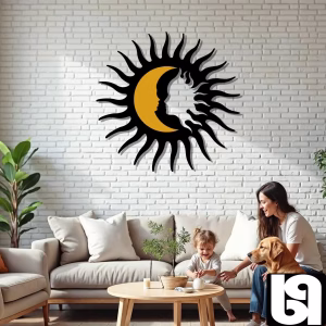 Cercle Décoratif en Bois : Déco Murale Moderne et Élégante