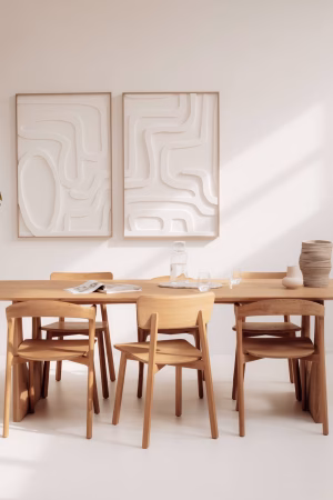 Tableaux en bois 3D – Art mural sculpté minimaliste