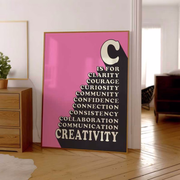 Tableau Décoratif Motivation