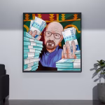 Tableau Décoratif Walter White Style Marocain