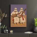 Tableau décoratif Star Wars – Style marocain unique