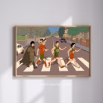 Tableau Décoratif Marocain – Icônes du Sport & Culture