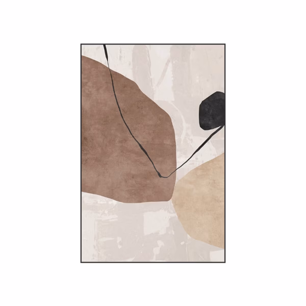 Tableau Abstrait Neutre