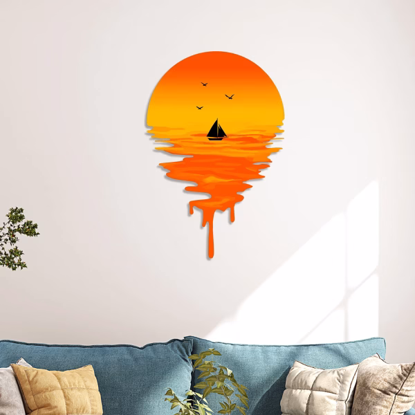 Décoration murale en bois