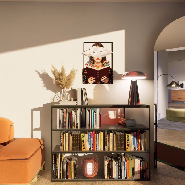 Art mural en bois