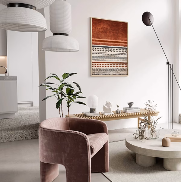 Ensemble de 2 tableaux abstraits
