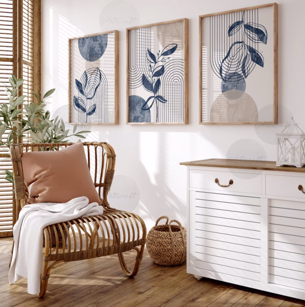 Tableaux Bohèmes Abstraits