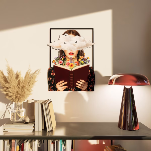 Art mural en bois