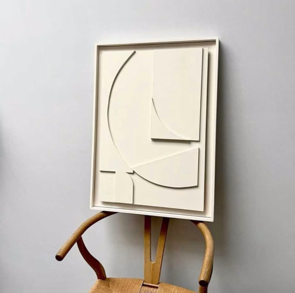Set de 3 Tableaux en Bois 3D – Relief Moderne et Élégant – Image 4