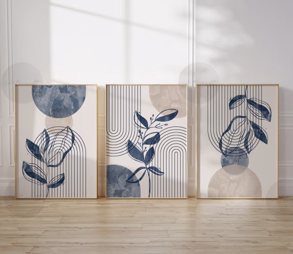 Tableaux Bohèmes Abstraits