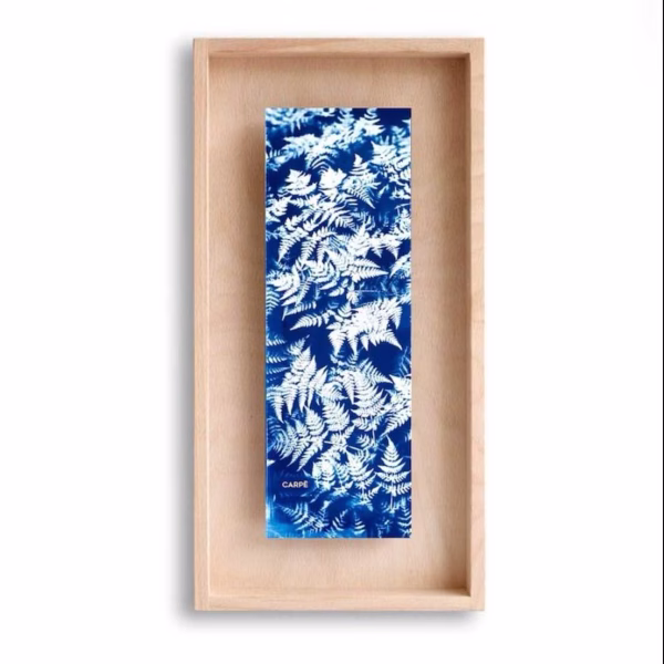 Lot de 3 Tableaux Bleu et Blanc