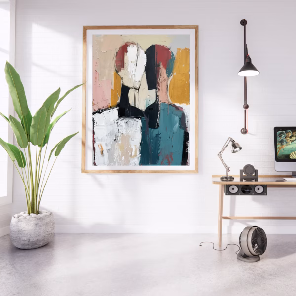 tableau decoratif abstrait