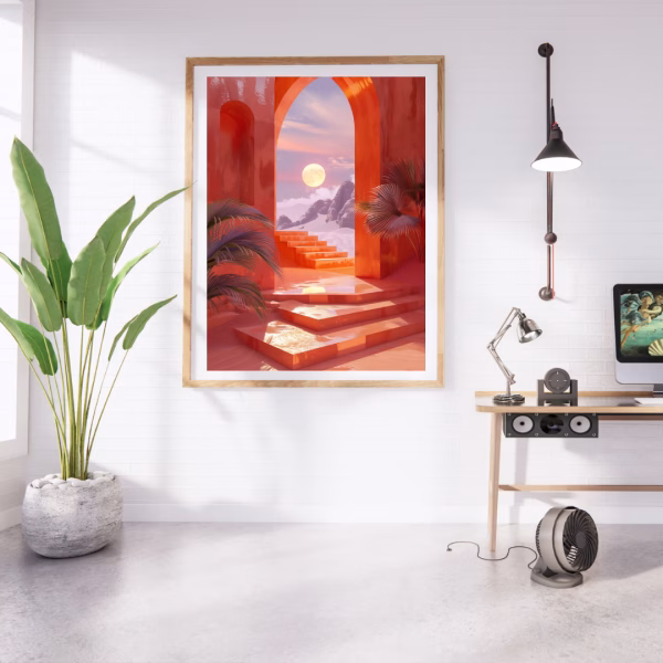tableau decoratif abstrait