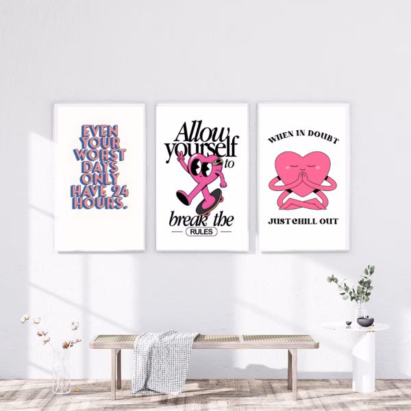 tableaux décoratifs motivation et humour