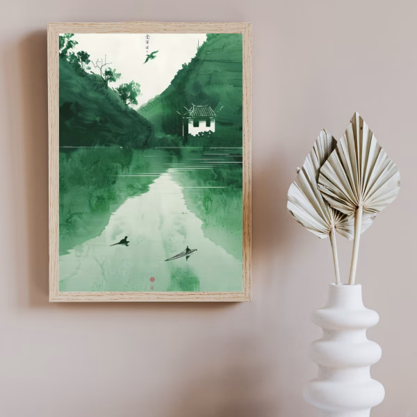 Tableau Décoratif Nature Verte