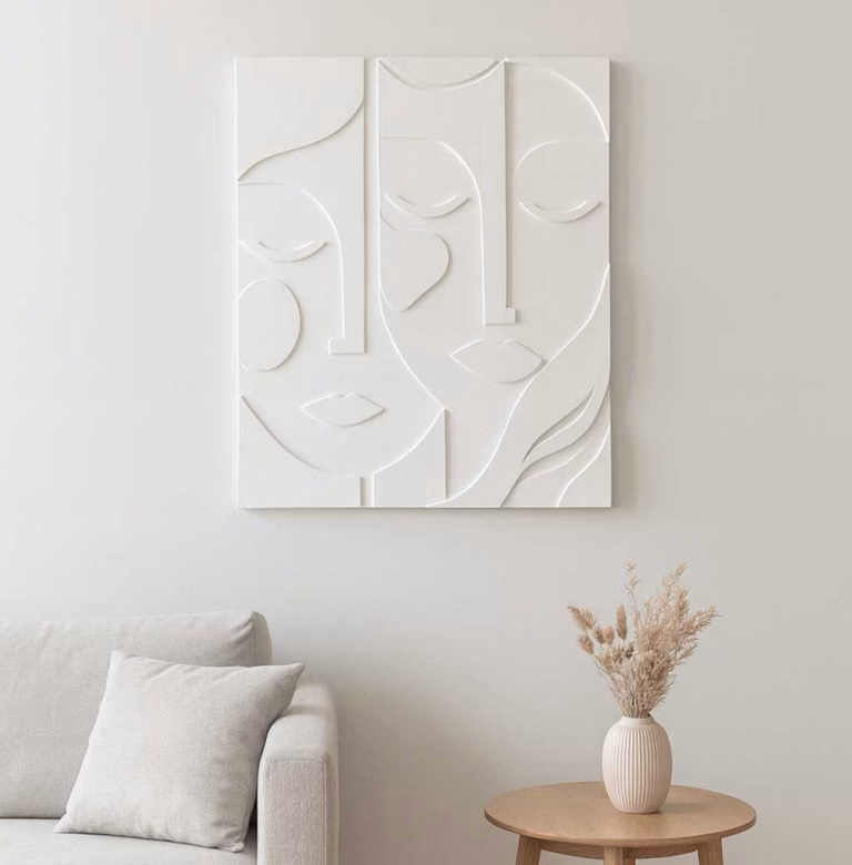 Tableau en bois 3D